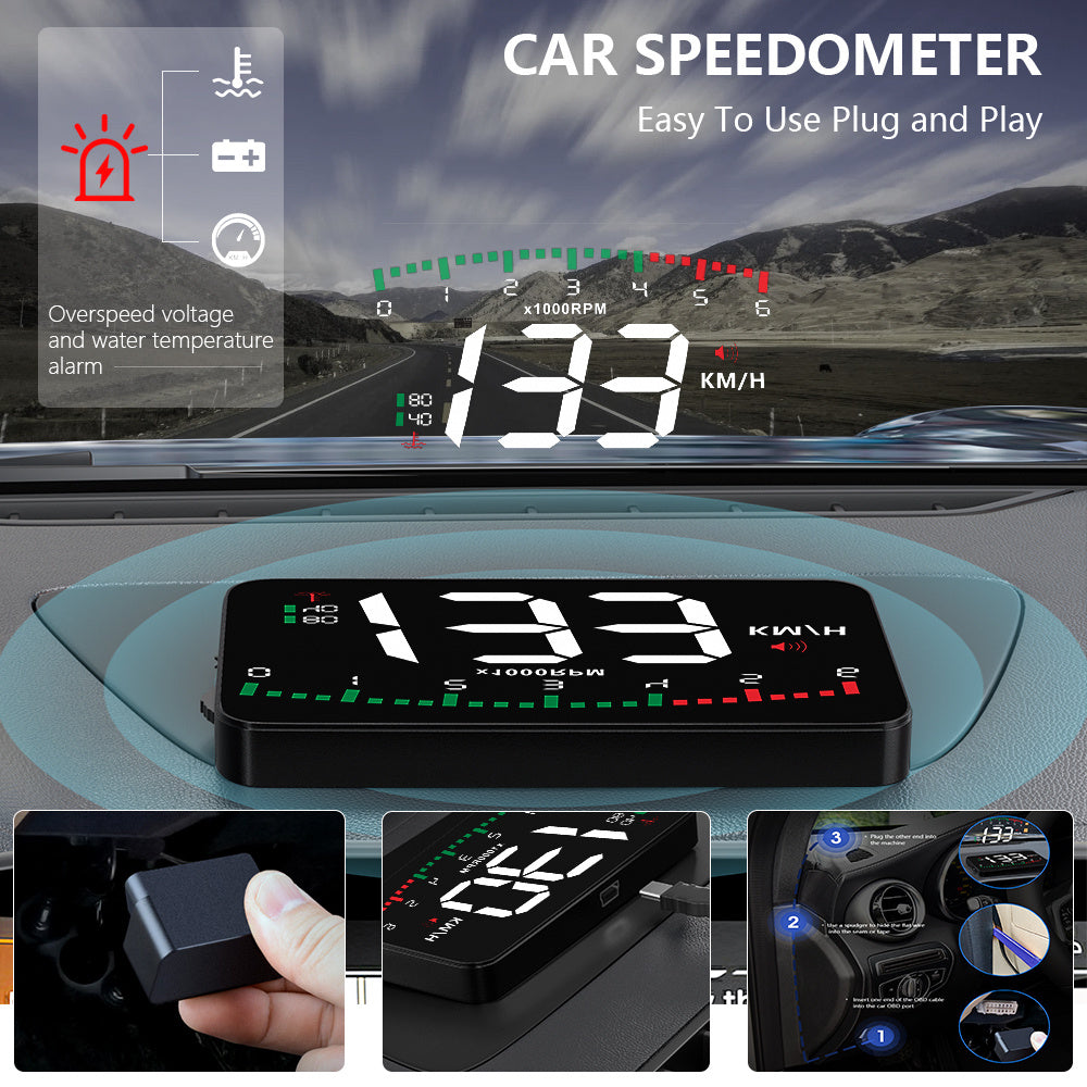 Automotive HD Speed Projector Display - Techno Temple