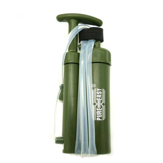 Outdoor emergency portable water purification filter - Techno Temple