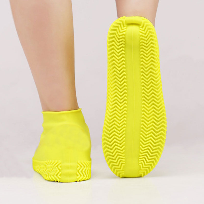 Rain Shoes Cover Non-Slip Silicone Overshoes Boot Covers - Techno Temple