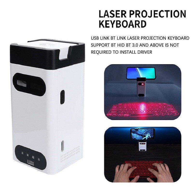 Projection Virtual Keyboard And Mouse - Techno Temple
